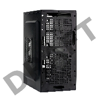 Корпус Minitower Exegate BAA-104U Black, mATX, <AAA450, 80mm>, 2*USB+1*USB3.0, Audio
