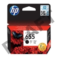 Картридж струйный HP 655 CZ109AE черный для HP DJ IA 3525/4615/4625/5525/6525 (550стр.)