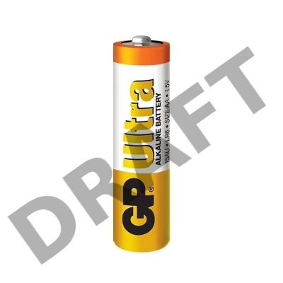 Батарея GP Ultra Alkaline 15AU LR6 AA (4шт)
