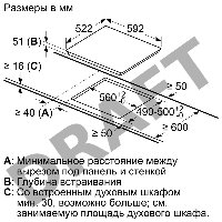 Варочная поверхность Bosch PIE631FB1E черный