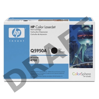 Тонер-картридж HP Q5950A черный для Color LaserJet 4700 11000стр.