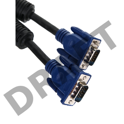 Кабель AOpen <ACG341AD-20M> монитор-SVGA card (15M-15M) 20м 2 фильтра