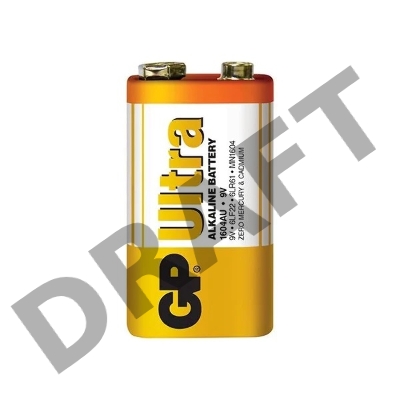 Батарейка GP 1604A(CR1)-BC1 9V E SUPER (1 шт. в уп-ке)