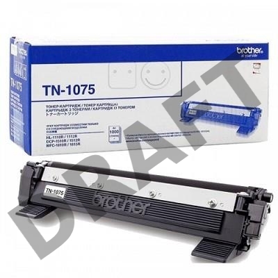 Тонер Картридж Brother TN1075 черный для Brother HL-1110/1112/1510/1512/1810/1815 (1000стр.)