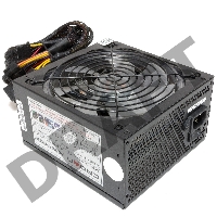 Блок питания CROWN CM-PS650W PLUS (ATX 650W, 20+4in 450mm, 140mm red LED FAN, SATA*4, IDE*4, FDD*1, 4+4pin, 6+2pin PCI-E*1)