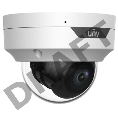 Видеокамера IP Uniview IPC3534LB-ADZK-G Купольная антивандальная: моториз. объектив 2,8-12мм, 4MP, Smart IR 40m, Mic, WDR 120dB, Ultra 265/H.264/MJPEG, MicroSD, PoE, IP67, IK10
