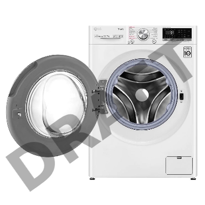 Стиральная машина LG F4DV710S1E (Панель управления на Английском языке), класс: A загр.фронтальная макс.:10.5кг (с сушкой) белый