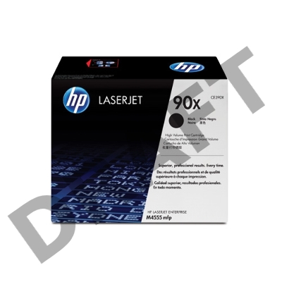 Тонер-картридж HP CE390X черный LJ M4555MFP/ LJ 602/LJ 603 (24 000 стр)