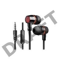 Наушники DEFENDER Pulse 428 черный, вставки 63428
