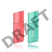 Флэш Диск Silicon Power USB Drive 8Gb Ultima U06 {USB2.0, Blue}