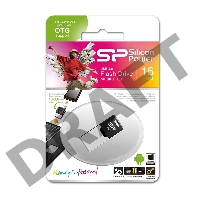 Флеш Диск Silicon Power 16Gb Mobile X20 USB2.0 серебристый