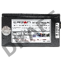 Блок питания CROWN CM-PS650W PLUS (ATX 650W, 20+4in 450mm, 140mm red LED FAN, SATA*4, IDE*4, FDD*1, 4+4pin, 6+2pin PCI-E*1)