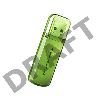 Флеш Диск Silicon Power 16Gb Helios 101 SP016GBUF2101V1N USB2.0 зеленый