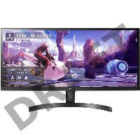 Монитор LG LCD 34'' [21:9] 2560х1080(UW-UXGA) IPS, nonGLARE, 300cd/m2, H178°/V178°, 1000:1, 16.7M, 5ms, 2xHDMI, DP, USB-Hub, Height adj, Tilt, Audio out, 2Y, Black