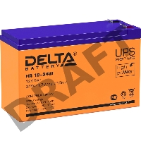 Батарея Delta HR 12-34W (12V, 9Ah)