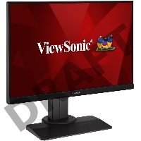 Монитор жидкокристаллический ViewSonic Монитор LCD 24'' [16:9] 1920х1080(FHD) IPS, nonGLARE, 350cd/m2, 178°/178°, 1000:1, 80M:1, 16.7M, 1ms, 2xHDMI, DP, USB-Hub, Height adj, Pivot, Tilt, Swivel, Speakers, 3Y, Black