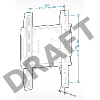 Кронштейн для телевизора Holder LCDS-5045 металлик 19