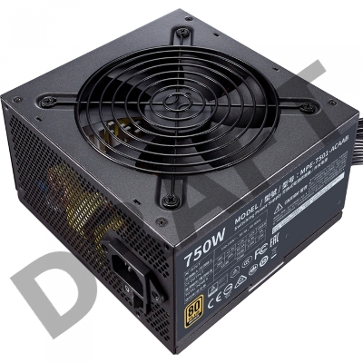 Блок питания Cooler Master MWE Bronze V2 750 MPE-7501-ACAAB-EU 750W A/EU Cable