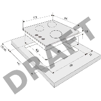 Варочная панель газовая Krona FIERO 45 BL