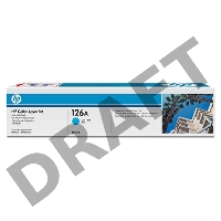 Тонер-картридж HP CE311A голубой для LaserJet Pro CP1025 1000стр.