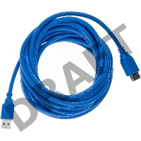 Кабель AM/AF USB3.0 5.0м VCOM удлинитель USB 3.0, VUS7065-5M