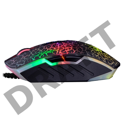 Мышь A4Tech Bloody A70 черный/рисунок оптическая (6200dpi) USB (8but)