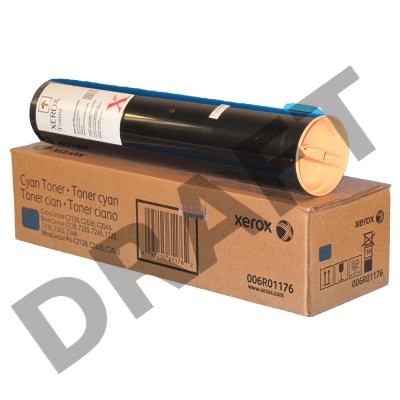 Тонер-картридж XEROX 006R01176 голубой для WC Pro 7228/C2128/26/26/3545 (16 000 стр.) {GMO}
