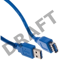 Кабель AM/AF USB3.0 5.0м VCOM удлинитель USB 3.0, VUS7065-5M