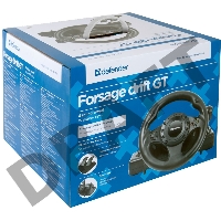 Руль DEFENDER FORSAGE DRIFT 64370 {12 кн., рычаг коробки передач, USB/PS2/PS3}
