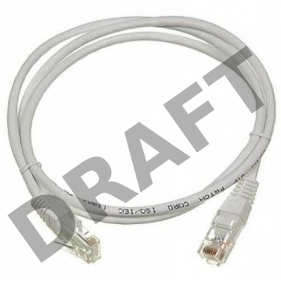 Патч-корд LANMASTER LSZH FTP кат.6, 3.0 м, серый