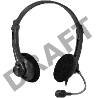 Гарнитура Defender Aura 104 черный (кабель 1.8м)