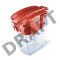 Кувшин Аквафор Лайн оранжевый 2.8л.