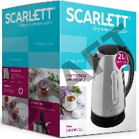 Чайник Scarlett SC-EK21S97 (черный с серым )