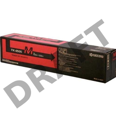 Тонер-картридж Kyocera TK-8505M (1T02LCBNL0) пурпурный дляTASKalfa 4550ci/5550ci 20000 стр.