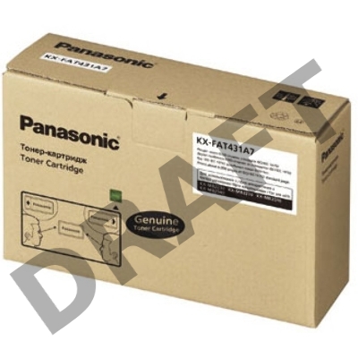 Тонер-картридж Panasonic KX-FAT431A(7) Тонер-картридж {MB2230/2270/2510/2540, (6000стр.)}