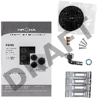 Варочная панель газовая Krona FIERO 45 BL