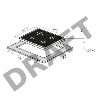 Газовая панель MAUNFELD EGHS.64.43CS/G