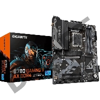 Материнская плата Gigabyte B760 GAMING X AX DDR4 Soc-1700 Intel B760 4xDDR4 ATX AC`97 8ch(7.1) 2.5Gg RAID+HDMI+DP