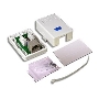 Розетка TWT (TWT-SM1-45-WH) настенная 1 порт RJ-45 категории 5е. UTP. белая