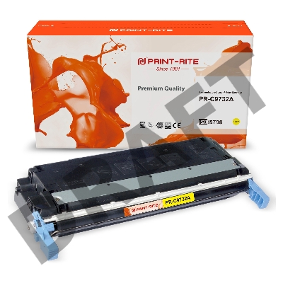 Картридж лазерный Print-Rite TRH216YPU1J PR-C9732A C9732A желтый (13000стр.) для HP CLJ 5500/5550