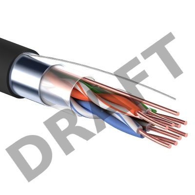 Кабель Proconnect (01-0154)  Кабель FTP CAT5e 4 пары (305м) 0.51 мм OUTDOOR 