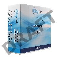 Кабель SkyNet Standart UTP indoor 2x2x0,48, медный, FLUKE TEST, кат.5e, однож., 100 м, box, серый