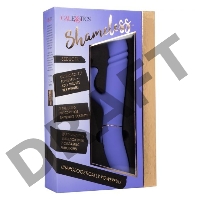 Фиолетовый вибратор-кролик Shameless Seducer - 25,5 см.