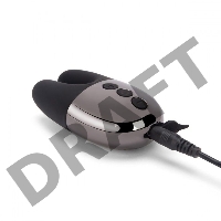 Черный вибратор с ушками Le Wand Double Vibe