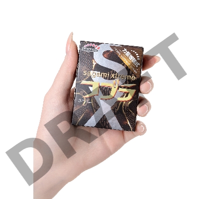 Презервативы латексные Sagami Xtreme Cobra №3, 19 см
