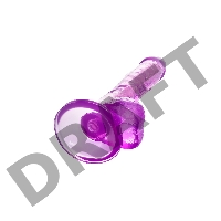 Реалистичный фаллоимитатор A-Toys by TOYFA Celiam, TPE, фиолетовый, 20,5 см