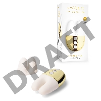 Белый вибратор с ушками Le Wand Double Vibe