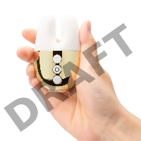 Белый вибратор с ушками Le Wand Double Vibe