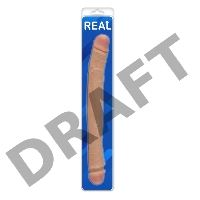 Двусторонний фаллоимитатор REAL
