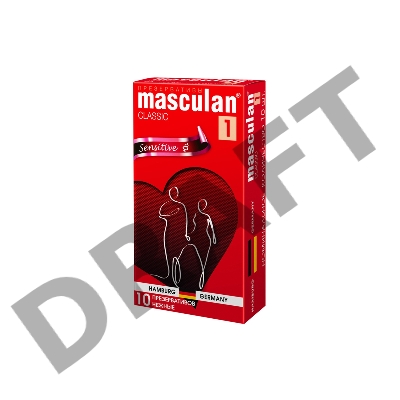Презервативы Masculan Classic 1, 10 шт. Нежные (Senitive)